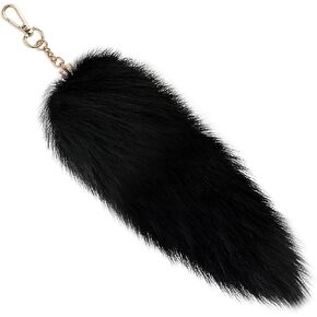 Ikacvb Cute Therian Tail Furry Fox Tail Keychains For Women Mom Sister Furry Tail For Cosplay Handbag Accessories Christmas