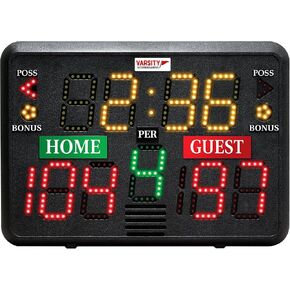 Multisport Indoor Tabletop Scoreboard- Used for Basketball, Volleyball, Wrestling and More
