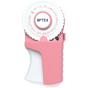Motex Embossing Label Maker, Labeling Tool, Old School Label Maker, for Manual Label Embossing- E-303 (Salt Mint)