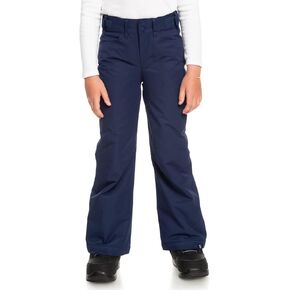 Roxy Girls Backyard Snow Pants With DryFlight Technology (8/Small, Medieval Blue (BTE0))