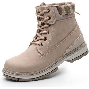 Womens Work Hiking Boots Women Waterproof - Comfortable Womens Outdoor Ankle Boots Lightweight Snow Winter Boots for Trekking Walking Backpacking