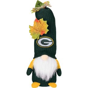 FOCO NFL Unisex-Adult NFL Team Logo Mixed Harvest Stuffed Figure 10" Plush Gnome