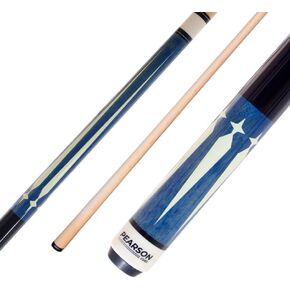 PEARSON P-2 Two-Piece Hardrock Maple Pool Cue with Black Handle/Grip