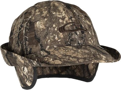 Drake Waterfowl Gore-Tex Jones Hat - Hunting Waterproof Breathable 2" Brim Hat with Fold-Down Ear Flaps in Saudi Arabia