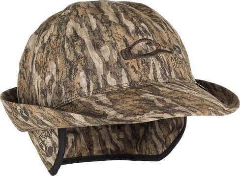 Drake Waterfowl Gore-Tex Jones Hat - Hunting Waterproof Breathable 2" Brim Hat with Fold-Down Ear Flaps in Saudi Arabia