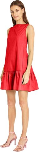 Donna Morgan Versatile High Neck Swing Body Ruffle Summer Dresses for Women in Saudi Arabia