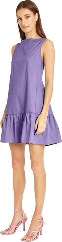 Donna Morgan Versatile High Neck Swing Body Ruffle Summer Dresses for Women in Saudi Arabia