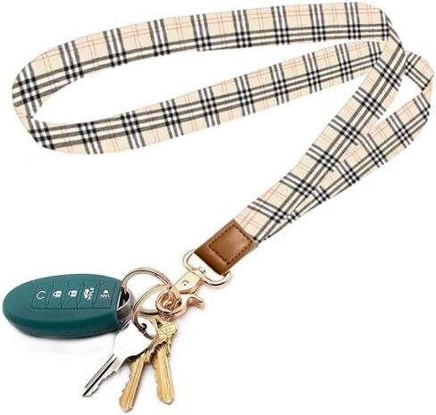 Lanyards for Keys, Durable Keychain Long Lanyard for Women Men, Cute Neck Lanyard for ID Badges Holder, Wallets, key in Saudi Arabia