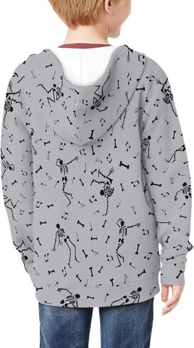 Printpub Cute Animal Graphic Hoodie for Boys Zip up Hoodie Y2k Sweatshirt Fashion Hoodie for School in Saudi Arabia