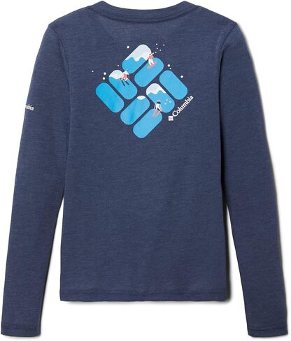 Columbia Girl's Hazeldel Hill Long Sleeve Graphic Tee in Saudi Arabia