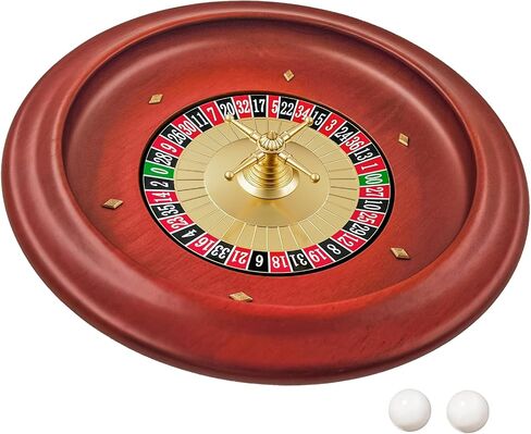 Russian Wooden Roulette Game,11Inch Roulette Wheel Set, Casino Gaming Table, Roulette Game in Saudi Arabia
