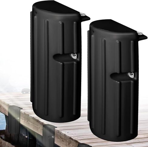 Dock Bumpers,Boat Dock Bumpers for Edging,Marine Dock Fender Dock Bumpers for Straight-Edge or Side, Versatile Protection, Durable Construction, Includes Mounting Hardware in Saudi Arabia