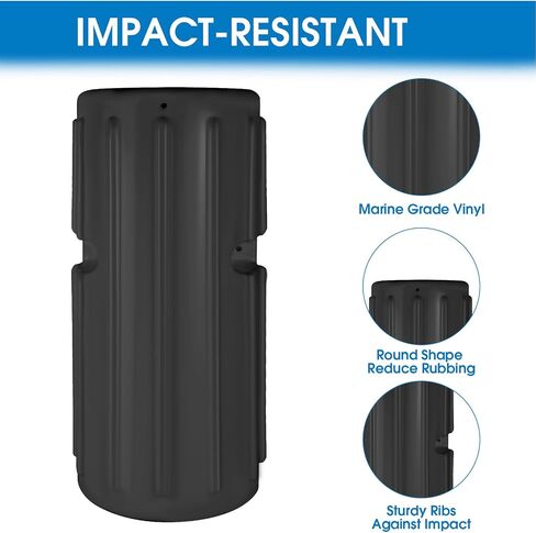 Dock Bumpers,Boat Dock Bumpers for Edging,Marine Dock Fender Dock Bumpers for Straight-Edge or Side, Versatile Protection, Durable Construction, Includes Mounting Hardware in Saudi Arabia
