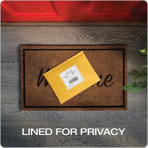 Quality Park Bubble Mailers, 6 x 9 Inch, Kraft Padded Envelopes, Durable Brown Shipping Envelopes, Self Seal Closure, 25 Per Box (QUA95001) in Saudi Arabia