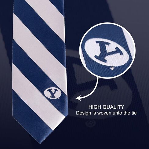 أحذية Desert Cactus Brigham Young University BYU Tie Cougars BYU Cougs، 100% بوليستر، مع شعار in Saudi Arabia