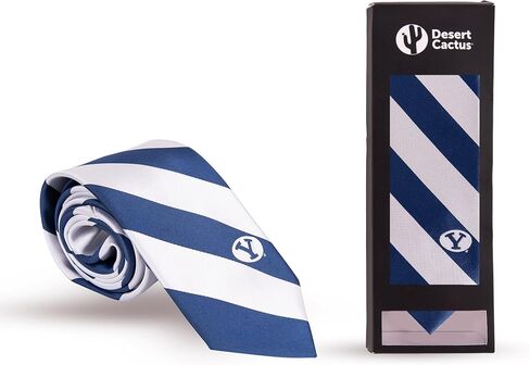 أحذية Desert Cactus Brigham Young University BYU Tie Cougars BYU Cougs، 100% بوليستر، مع شعار in Saudi Arabia