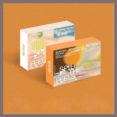 ألبوم SEVENTEEN SPILL THE FEELS المصغر الثاني عشر (الإصدار القياسي - إصدار كتاب الصور الفوتوغرافية FEEL YOU) in Kuwait