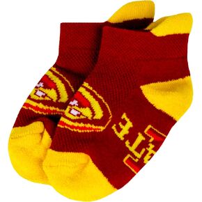 NCAA Iowa State Cyclones Unisex Iowa State Baby Footie Sockiowa State Baby Footie Sock, Cardinal, Bax 12-24 Months