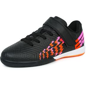 brooman Kids Indoor Soccer Cleats Girls Boys Futsal Soccer Shoes
