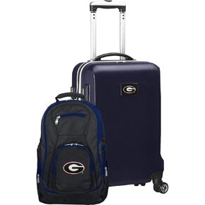 NCAA Deluxe 2-Piece Backpack & Carry-On Set, Navy