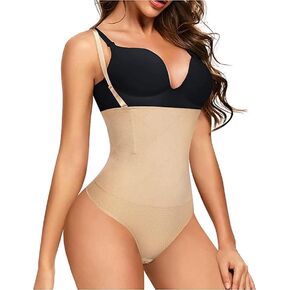 ShaperQueen102A ثونغ - ملابس داخلية نسائية لباس داخلي عالي الخصر للتحكم في البطن مثير حزام فاجا Cincher محدد شكل الجسم in Kuwait