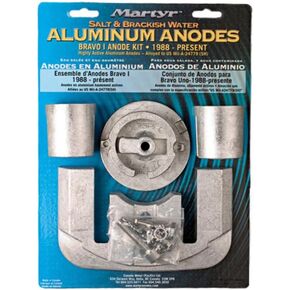 Martyr CMBRAVO1KITA Anodes Bravo 1 Anode Kit Aluminum