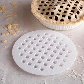 OCS Parts Pro Chef Series Pie Crust Apple Shaped Cutters | 9.75-Inch Pie Cutter to Create Perfect, Professional Apple Shaped Pie Crusts for Home Kitchens or Commercial Bakeries