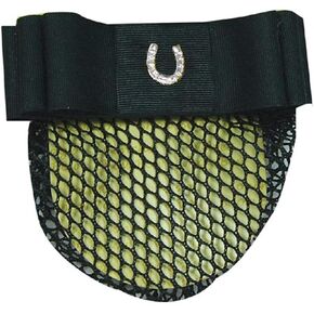 Intrepid International Satin Platinum Plate Horseshoe Show Bow