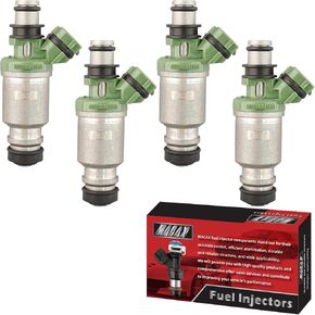Set of 4 Fuel Injectors 35310-2B130 FJ1146 Replacement Compatible with Hyundai Accent Kia Rio 2012-2016 1.6L L4 - Replaces 35310-2B110