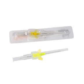 Veterinary Disposable Butterfly Type IV Cannula Catheter with Wings 22G Veterinary Instruments(22G,10PCS)