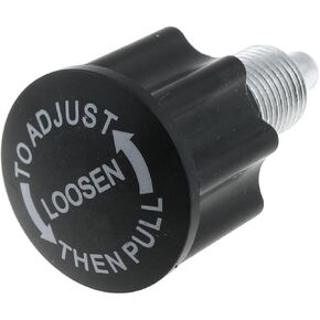 MEETOOT Black M16 Pin Pull Spring Knob Kinetic Cycling Quick Release Pin Fitness Equipment Release Pull Spring Knob for Exercise Bike and Strength Equipment