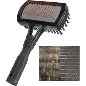 Coil Cleaner Brush for AC, Double Sided Air Conditioner Coil Cleaning Brush for HVAC Evaporator Condenser Fin, Easy to Use Effectively Cleaning