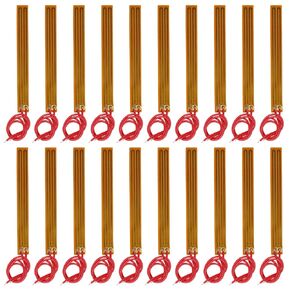 20pcs 10mmx93mm Film Heater Plate Adhesive Pad, PI Heating Elements Film 12V 12W Strip Heater Adhesive Polyimide Heater Plate