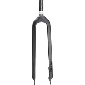 BestParts Full Carbon MTB Front Fork 1-1/8" 26/27.5/29" 3K T800 Fiber Rigid Disc Brake, 28.6mm Threadless Straight Tube Superlight Mountain Bike Forks【US Stock】