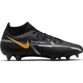 Nike Men's Phantom GT2 DF Academy FG/MG Black/Gold 7.5