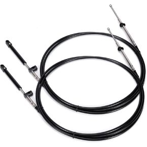 Outboard Engine GEN I Control Cables 10FT Throttle and Shift Cables for Mercury Throttle Cable 33c 2pcs/Set
