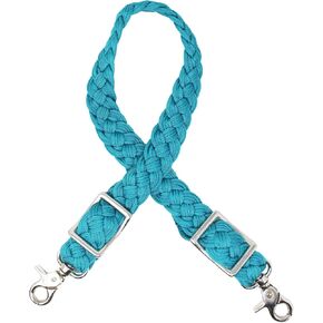 CHALLENGER Horse Western Nylon Braided Wither Breast Collar Strap Turquoise 105J07TL