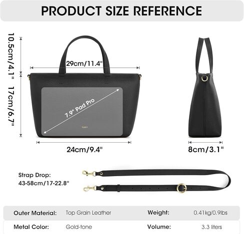 Kattee Leather Crossbody Bags for Women Trendy, Small Shoulder Purses Top Handle Handbags with Adjustable Strap in Kuwait