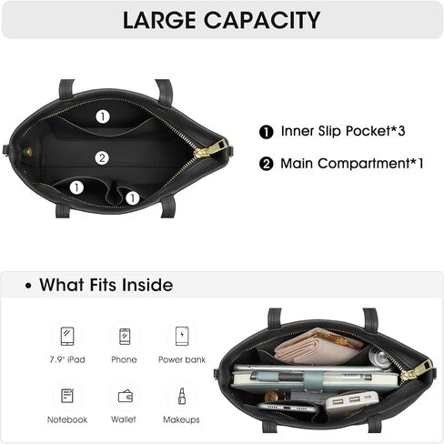 Kattee Leather Crossbody Bags for Women Trendy, Small Shoulder Purses Top Handle Handbags with Adjustable Strap in Kuwait