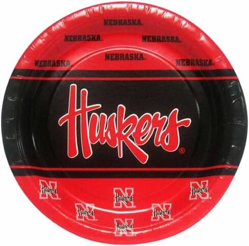 Nebraska Cornhuskers 7" Plates in Kuwait