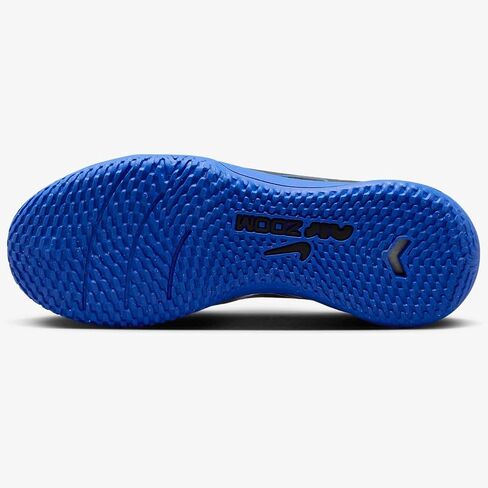 حذاء كرة القدم Jr. Mercurial Superfly 9 Academy Little/Big Kids للأماكن المغلقة/الملاعب من نايكي (DJ5615-040، أسود/هايبر رويال/كروم) in Saudi Arabia