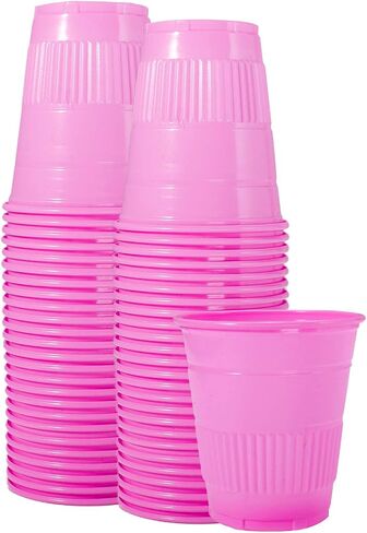 1000 Pack 5 oz Plastic Disposable Recyclable Cups, Dental Cups, Party Cups, Mouth Rinse Cup, Bathroom Cups, Party Tumblers, Jello Shot Cups, Offices, School, Hospitals, Home and more (Sky Blue, 1000) in Kuwait