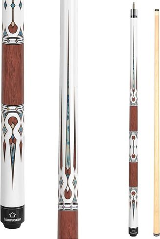 HomeSeason Pool Cue Stick 57" Billiard Cue Sticks Professional Low Deflection Pool Sticks in Kuwait