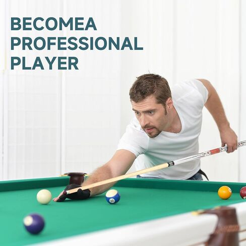 HomeSeason Pool Cue Stick 57" Billiard Cue Sticks Professional Low Deflection Pool Sticks in Kuwait