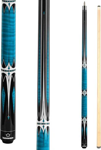 HomeSeason Pool Cue Stick 57" Billiard Cue Sticks Professional Low Deflection Pool Sticks in Kuwait