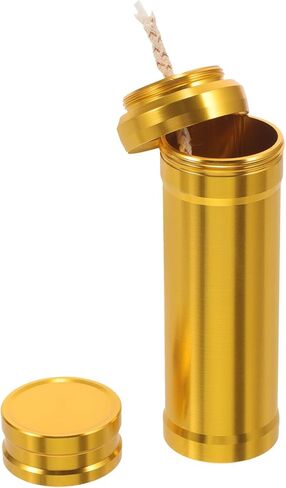 حافظة مصباح موقد كحول صغير محمول من INOOMP، مصباح معدني صغير محمول لشعل الكحول من سبائك الألومنيوم، موقد كحول للتخييم في الهواء الطلق، نزهة، معدات مختبر، أداة تسخين in Kuwait