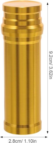 حافظة مصباح موقد كحول صغير محمول من INOOMP، مصباح معدني صغير محمول لشعل الكحول من سبائك الألومنيوم، موقد كحول للتخييم في الهواء الطلق، نزهة، معدات مختبر، أداة تسخين in Kuwait