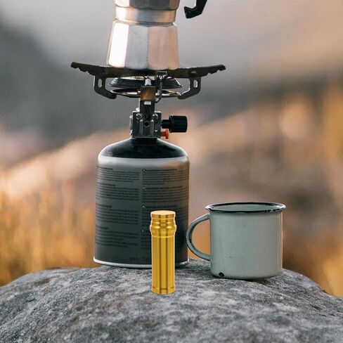 حافظة مصباح موقد كحول صغير محمول من INOOMP، مصباح معدني صغير محمول لشعل الكحول من سبائك الألومنيوم، موقد كحول للتخييم في الهواء الطلق، نزهة، معدات مختبر، أداة تسخين in Kuwait