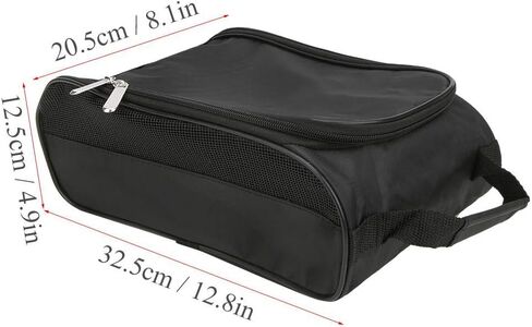 Shoe Bag Breathable Zippered Shoe Carrier Sports Shoe Bag Golfball Shoes Storage in Saudi Arabia