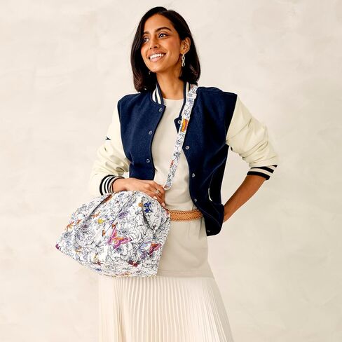 Vera Bradley Women's Cotton Woodhill Shoulder Bag in Saudi Arabia